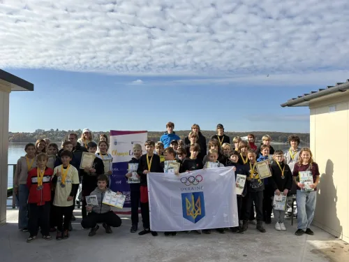 Учасники чемпіонату Тернопільської області з веслування на байдарках і каное